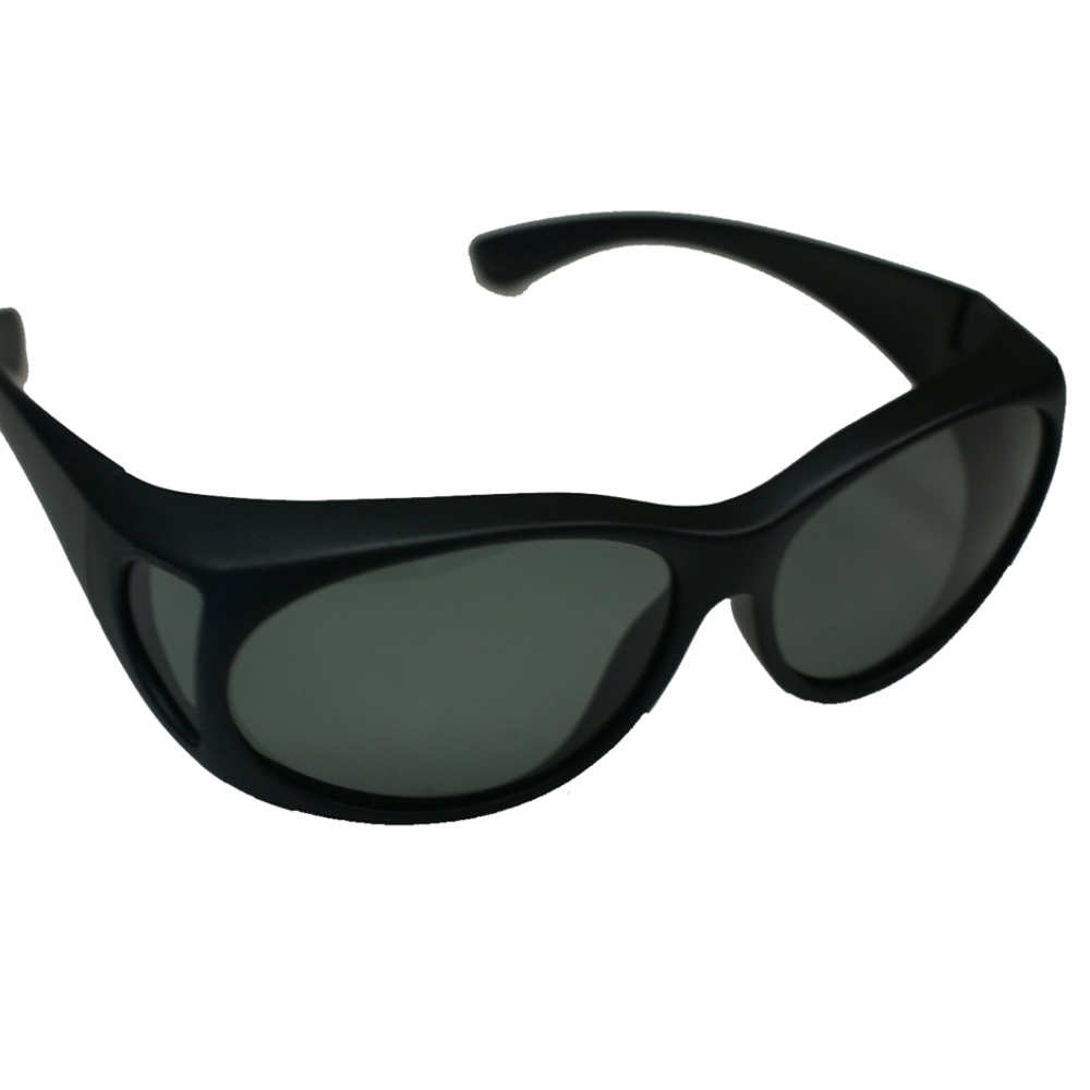 Mid Cover (OverRx) polarized smoke lens Sunglasses